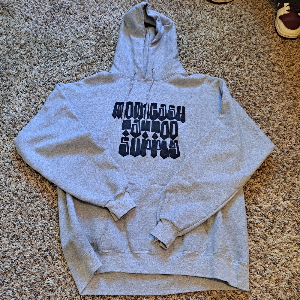 Large grey hoodie